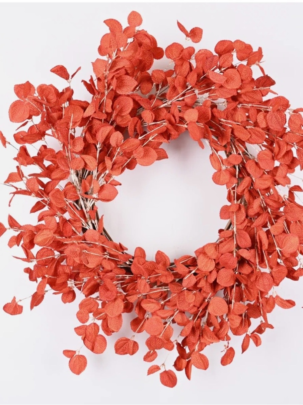 Handcrafted Faux Eucalyptus 24'' Wreath